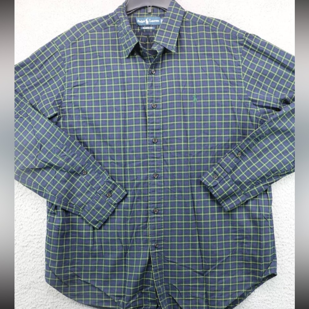 Men’s Ralph Lauren Classic Fit Button Down- XL